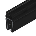 Top Edge Seal with Bubble, Reinforced, Self-Clamping 0.8-2.5 mm EPDM, 1 m 12EUK-0007